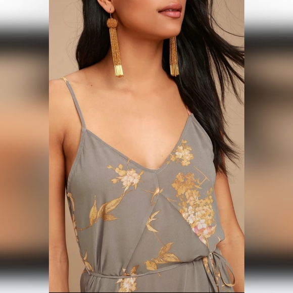 Feeling Freesia Floral Maxi Dress - Picture 3 of 5